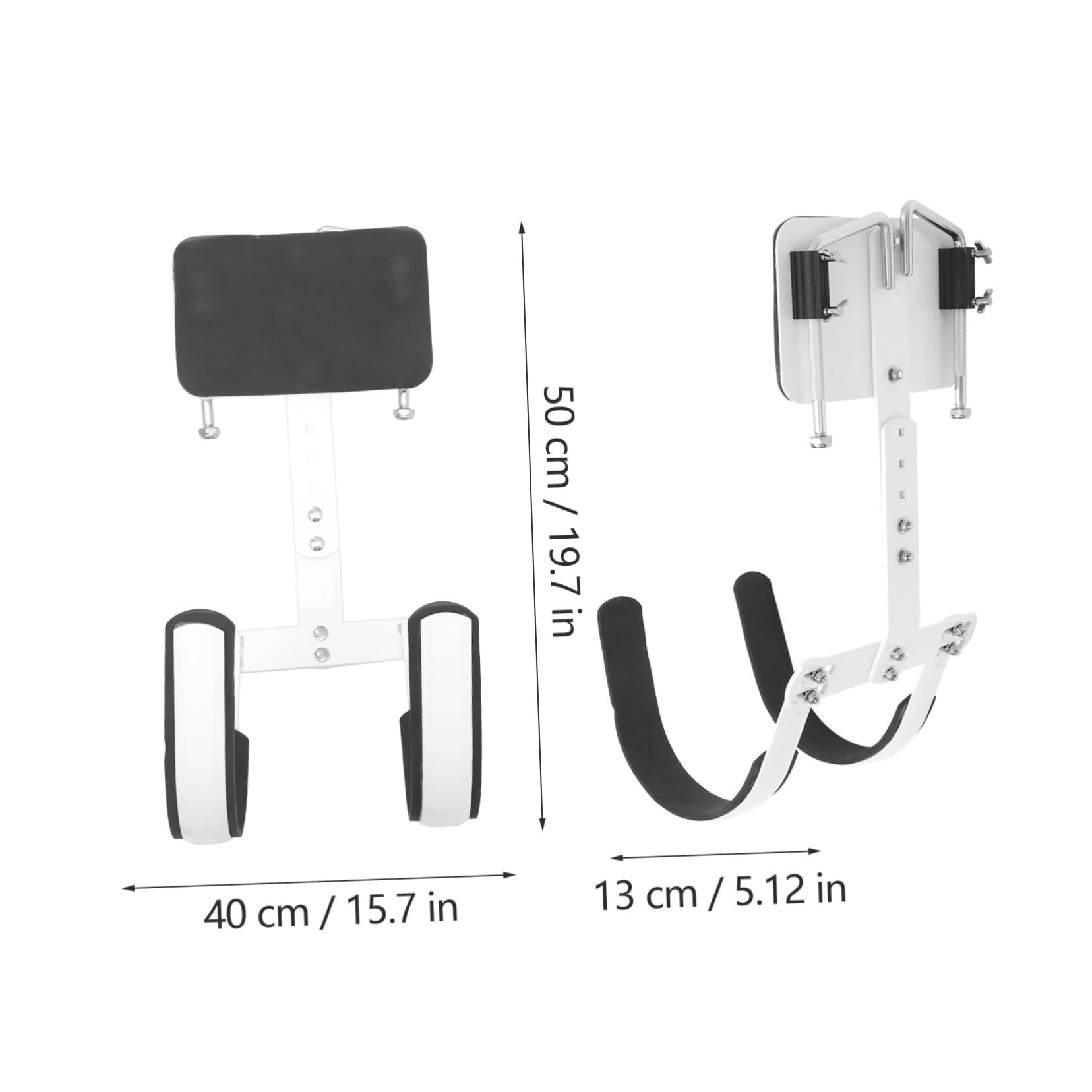 Supporto Rullante Regolabile con Cintura Spalla in Lega di Alluminio Bianco Leggero e Facile da Trasportare per Rullante per Banda Musicale