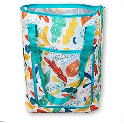 PromotionGift - Enfriador plegable reutilizable con forro interior de aluminio - 25 L Cover