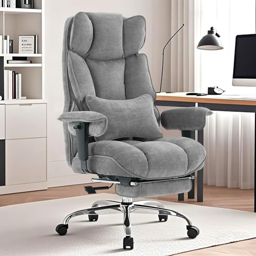 Efomao Executive Chair with Footrest