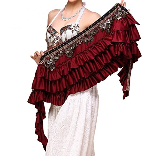 Écharpe belly dance extensible contre l'inconfort des hanches en danse