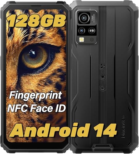 Blackview BV4800 Pro Rugged Phone,Android 14 Phone 8GB+128GB 2TB...