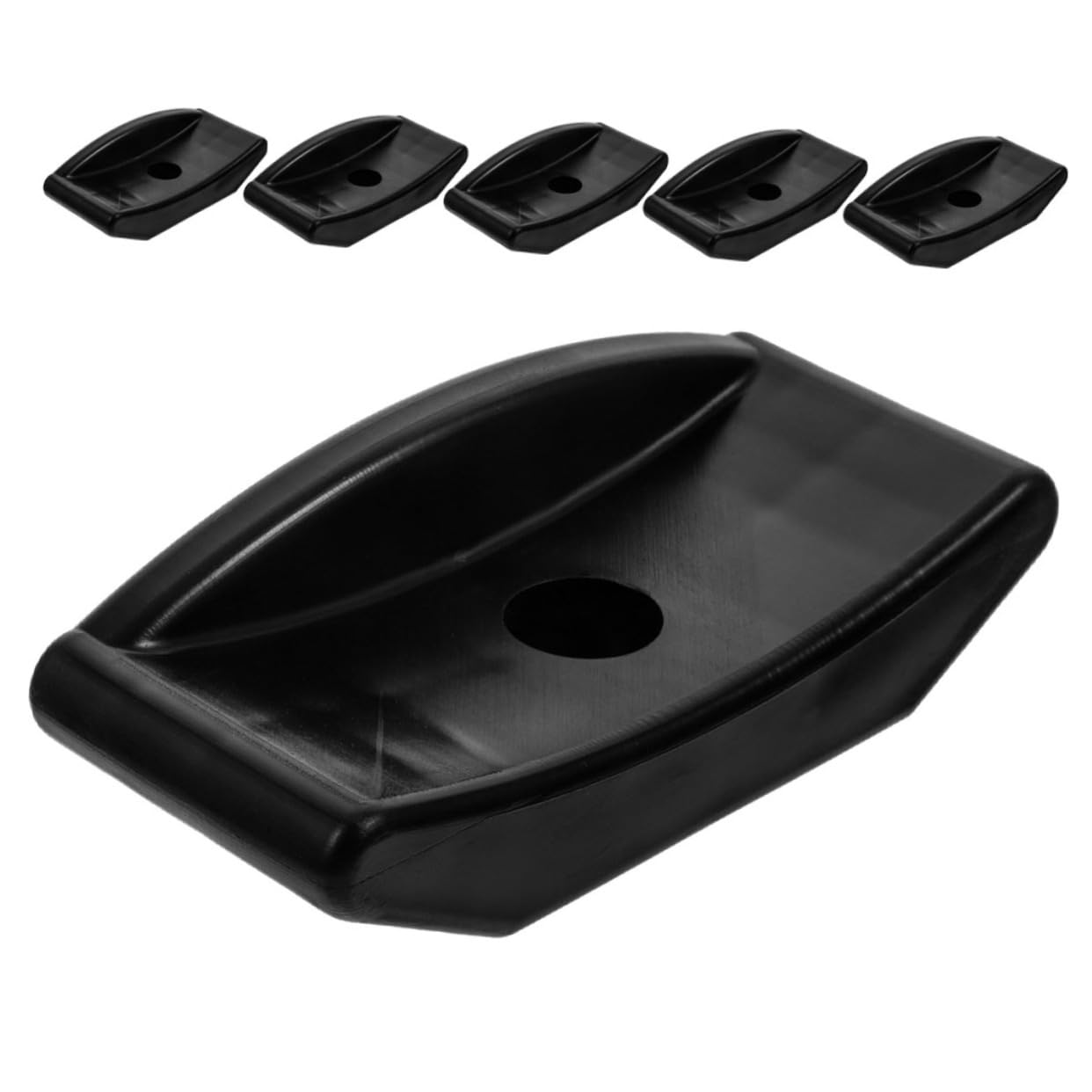 Milisten 6Pcs Sturdy Dumbbell Rack with Stable Base for Home Gym Durable Dumbbell Display Holder Fitness Accessory for Weight Lifting and Barbell Storage