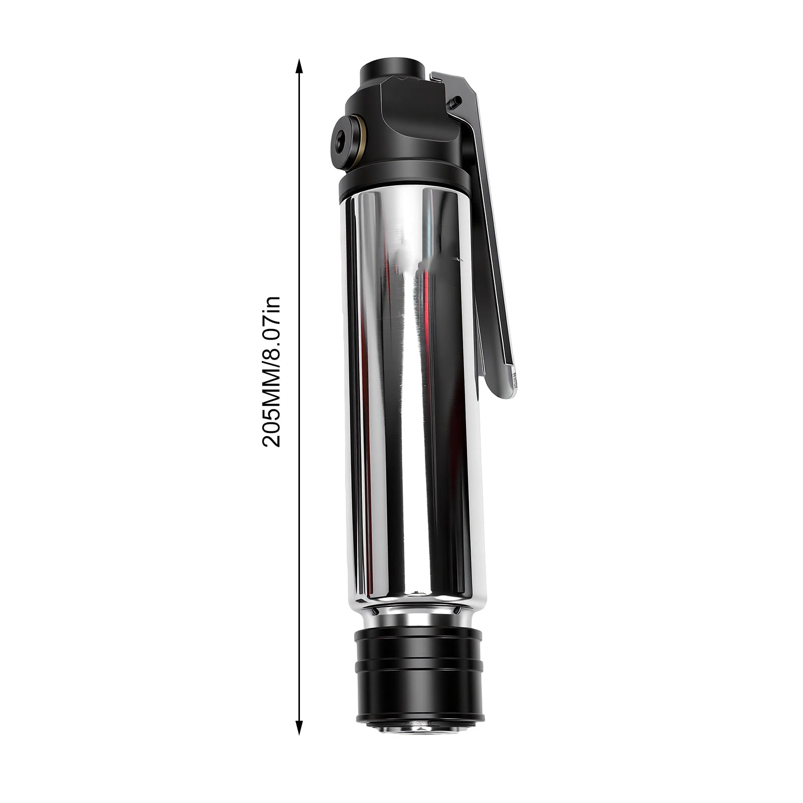 Topiky Spazzaneve Pneumatico con 3 Scalpelli, Strumento Antiruggine per | Straight Handle Air Chisel Hammer, Reinforced Alloy Cylinder, for Concrete Grooving and Welding Slag Removal