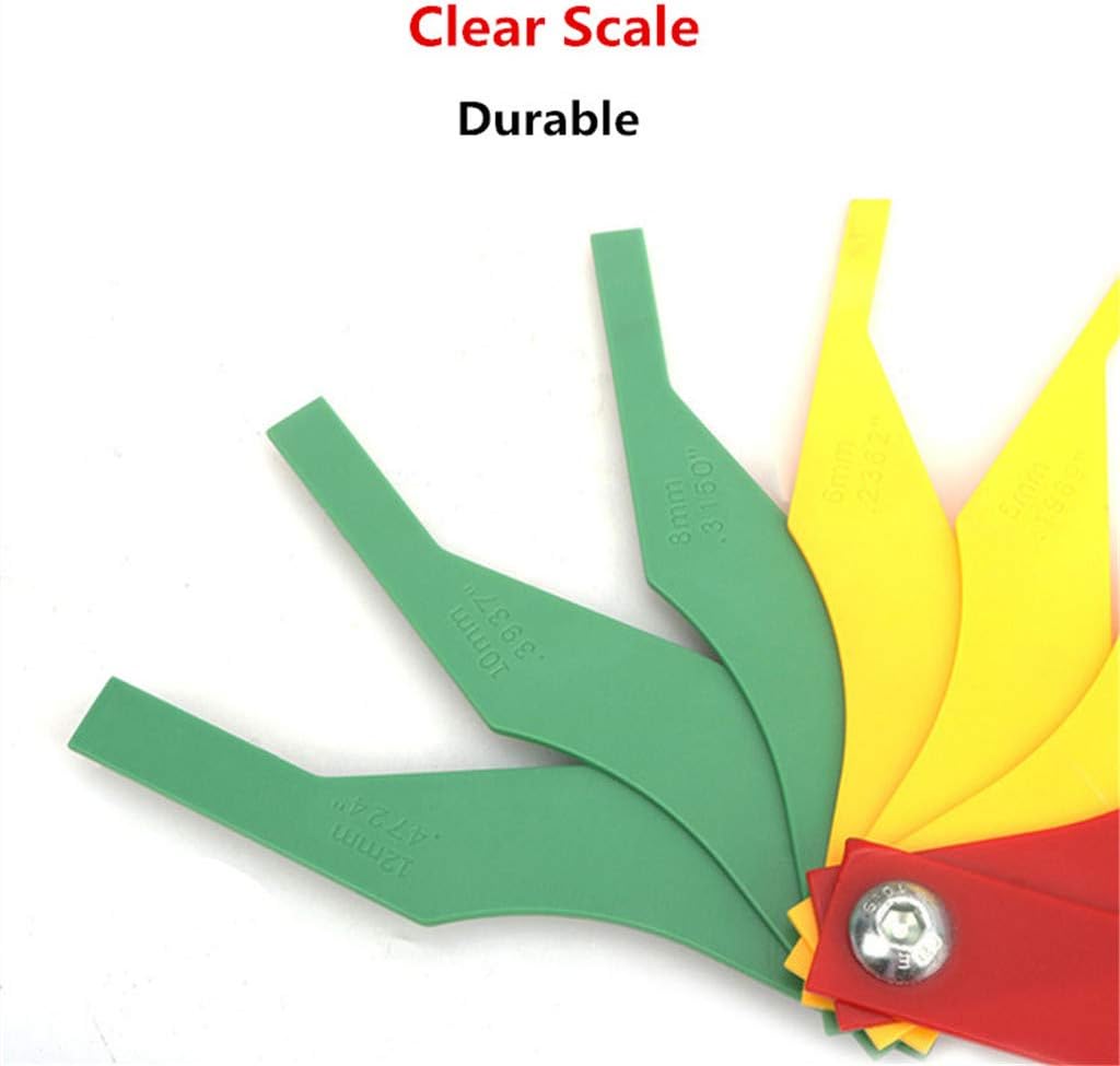 Car Brake Pad Scale Thickness Gauge Car Brake Block Wear Protection Tool Gauge Feeler Gauge Detector Digital Vernier Caliper