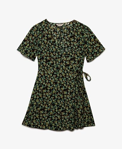 Robe portefeuille trapèze courte femme Superdry - vue 9