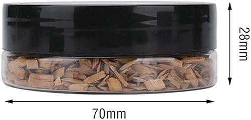 Miniatura 7 de Paquete de 4 chips de madera para pistola de ahumar, infusor de humo de mano, aserrín para bebidas ahumadas, alimentos, cócteles, queso, postres