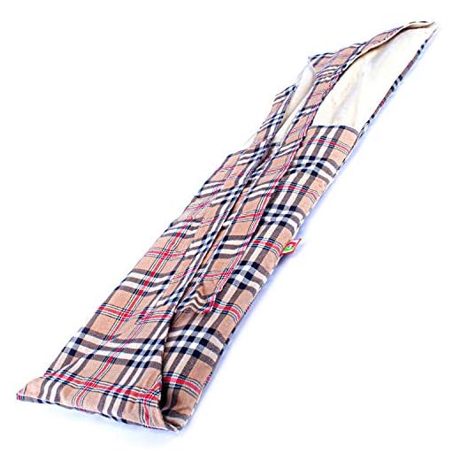 Faja Térmica Lumbar de Semillas - Almohada de Calor para Espalda Calentar en Microondas (60x20 cm) - Saco Térmico con Funda lavable, Tela de Algodón 100% y Olor a Lavanda