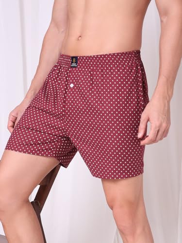 Image of Urban Scottish Ultra-Comfortable Men's Boxer Pants - 100% Cotton Material with A Stylish Print - Soft and Stretchy Elastic Waist Band - Dynamic Movement and Hardwearing Stitching - Breathable with A Gentle Snug Fit