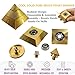 NBZOSENG® Pyramid Fidget Toy for Adults, Solid Brass Pyramid Desk Toy for Stress & Anxiety Relief, Office Home Feng Shui Decor, Unique Gifts for Men, Him, Dad, Boss, Father's Day Christmas