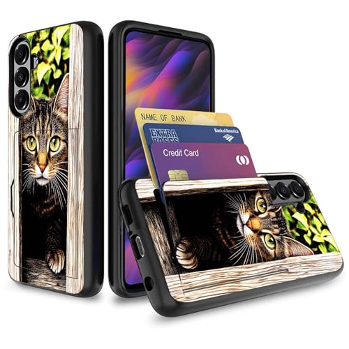 Vobber Galaxy A17 5G �P�[�X�A�E�H���b�g�P�[�X �B���J�[�h�X���b�g�z���_�[ �ϏՌ�TPU��PC ��w�ی�P�[�X�J�o�[ Samsung Galaxy A17 5G/A26 5G�p�A���킢���g���L