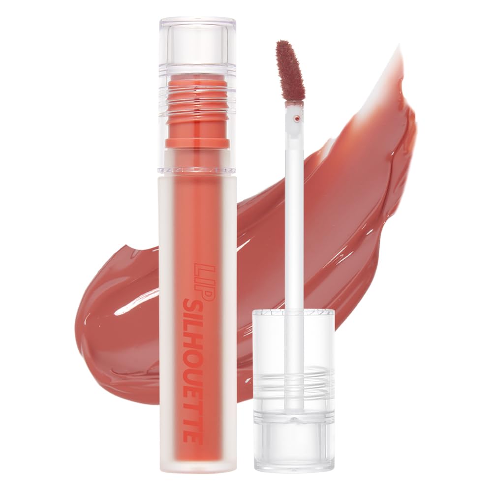 I'M MEME Gloss Tint - Lip Silhouette 02 Newtro Coral | Highly Pigmented, Long Lasting, Hydrating & Moisturizing, Light-weight, Glossy Finish, Buildable, Nourishing Crystal Clear Oil, 4ml