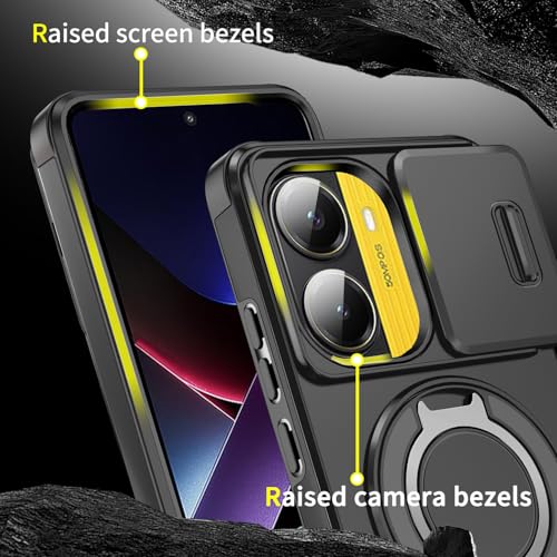 Étui rigide Xiaomi Redmi A5 4G texture mate premium antichoc couleur noire