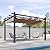 Aoxun 12x14FT Aluminum Pergola, Outdoor Retractable Pergola with Upgraded Canopy Cover, Heavy Duty Metal Pergolas and Gazebos with Adjustable Sun Shade for Modern Patio, Backyard, Deck, Garden