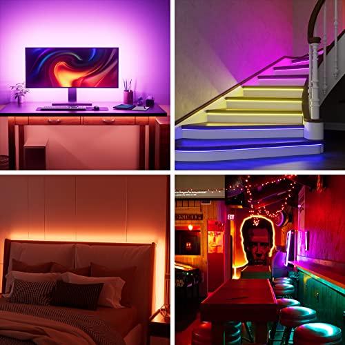 Tira LED RGB COB PAUTIX 5m Multicolor con fuente 24V miniatura 5