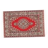 HONITANO Realistic Miniature Door Mat Mini Rug for Boys and Girls Fairy House Doll House Miniature Landscape Decorative Carpet - Image 1