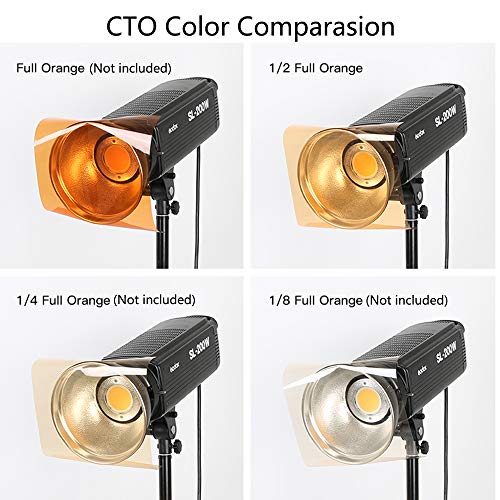 Fiewszihu 1/2 CTO Photography Lighting Gels thumb #2