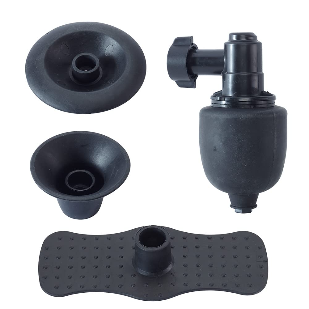 Pompe de débouchage - Déboucheur de canalisations à air comprimé pour canalisations bouchées, toilettes/douche/évier mécanique sans tuyau