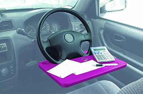 Amazon ハンドル ステアリング 取付 テーブル ワンタっちゃブル ハンドル取付テーブル ステアリング取付テーブル パッションピンク トレイ 車 バイク