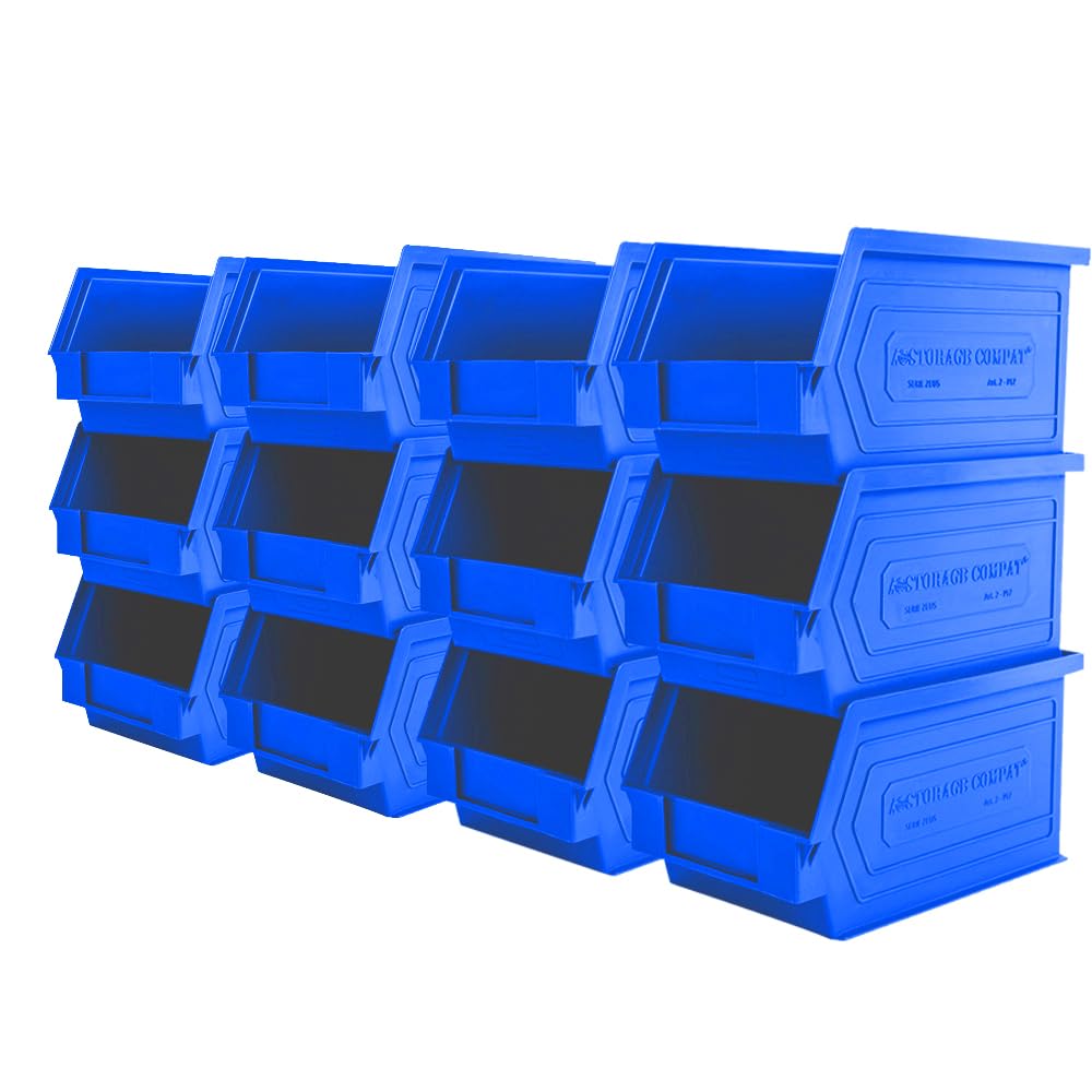 Plastic Storage Bins, Hanging, Stackable, Storage Organizer