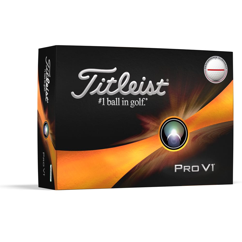 TitleistPRO V1 Performance Alignment Golf Ball RED