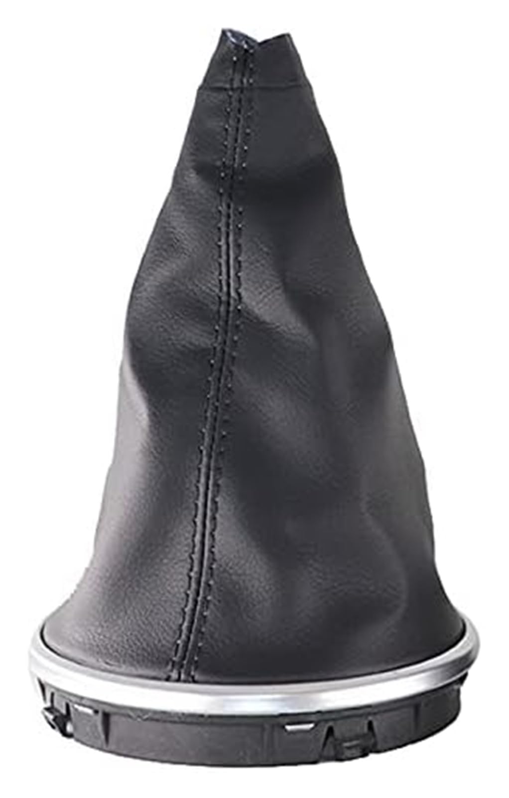 FNCVTM Car Gear Knob for Skoda for Fabia 2 for MK2 for Combi for Scout 2007-2014 Car Gear Shift Knob Silver and Leather Lever Gaiter(Boot)