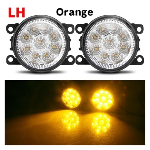 Feu Antibrouillard LED 6000LM Ducato Style DRL Orange