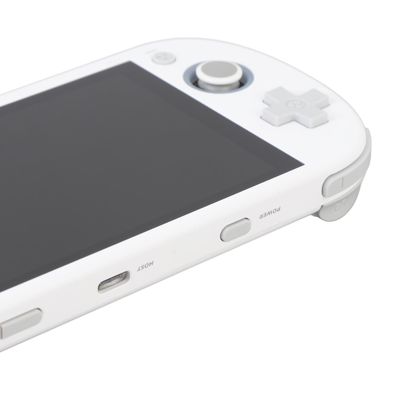 ZASCHMOY Console per Videogiochi retrò Portatile - 64 GB, Schermo IPS da 4,96 Pollici, Supporta 28 Emulatori, Potente Chip da 1,8 GHz, Console per Videogiochi Portatile, Bianca (WHITE)