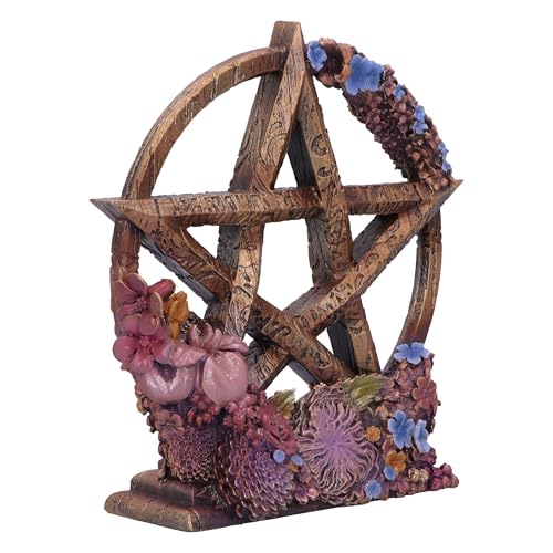 Nemesis Now Season of the Pentagram Ostara (Spring) Figurine 16.5cm, Resin, Bronze, Spring Pentagram Ornament, Wiccan Gift - Image 4
