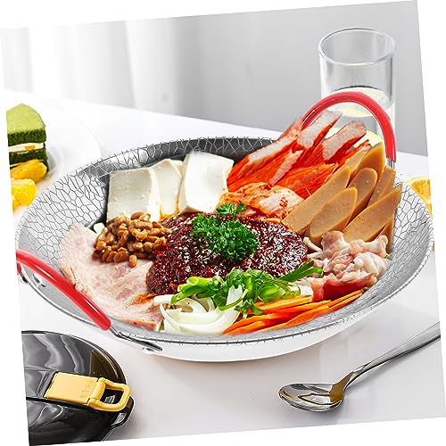 Olla coreana de acero inoxidable con asas dobles miniatura 6