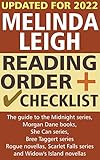 Melinda Leigh Reading Order and Checklist: The guide to the Midnight series, Morgan Dane books, She Can series, Bree Taggert series, Rogue novellas, Scarlet Falls series and Widow's Island novellas