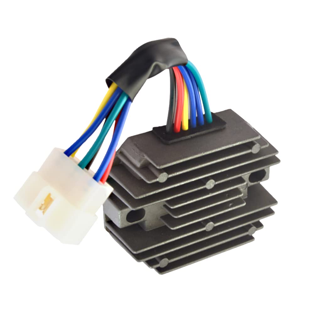 MACHSWON Raddrizzatore regolatore di tensione per moto, 18270169-A/19267-64600, compatibile con Kubota Grasshopper compatibile con trattore John Deere