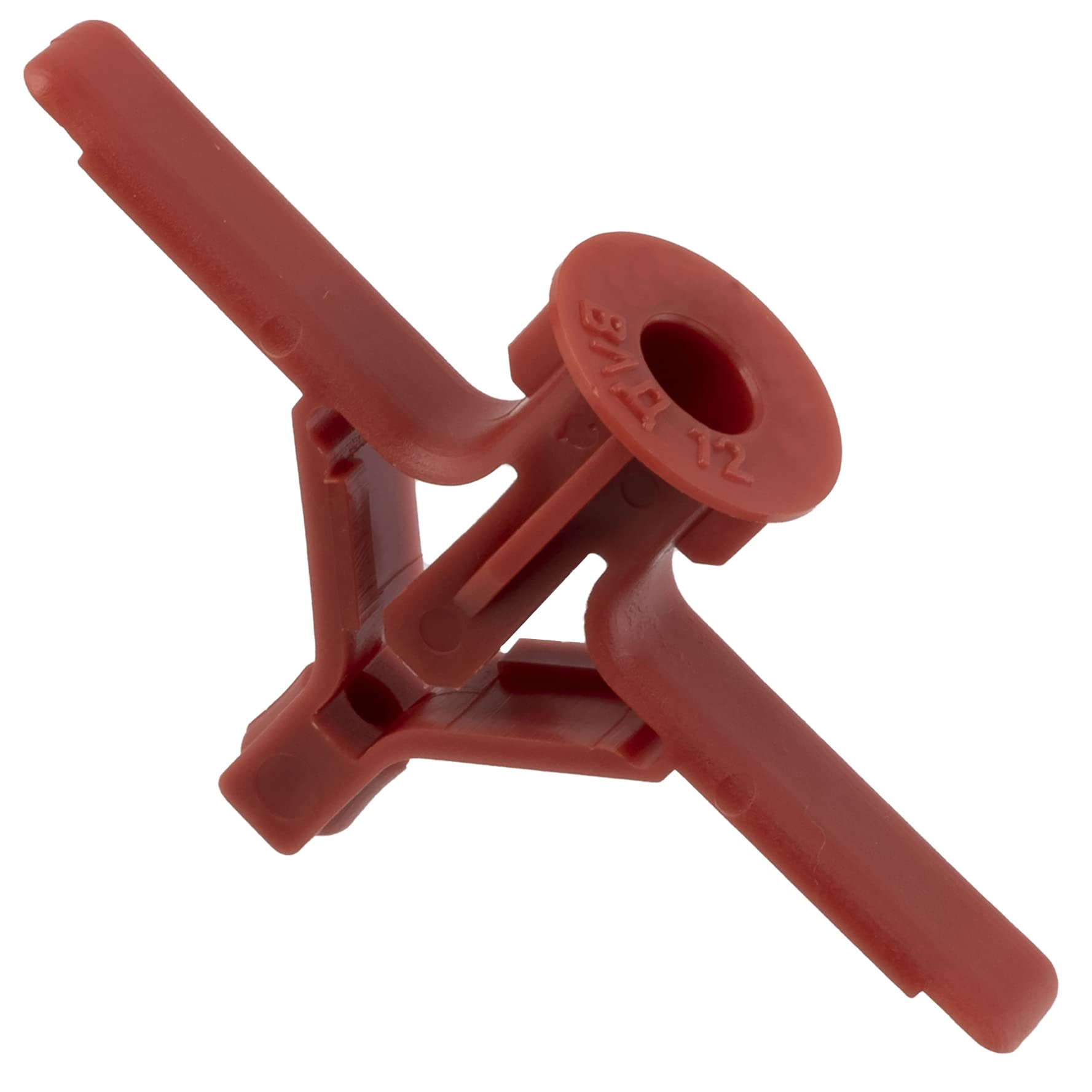 AERZETIX - C64996 - Set of 25 expansion plugs for plasterboard Ø10mm - nylon - fixing in plasterboard - hollow materials panels construction work building wood screws frame