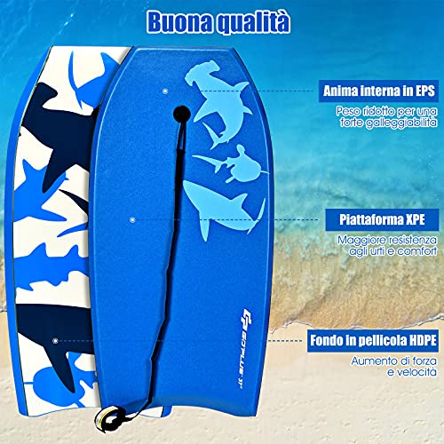 GOPLUS Bodyboard Grande per Praticare il Surfing