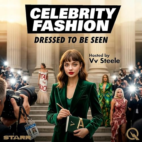 『Celebrity Fashion - Discover the stories behind the style with Vv Steele』のカバーアート