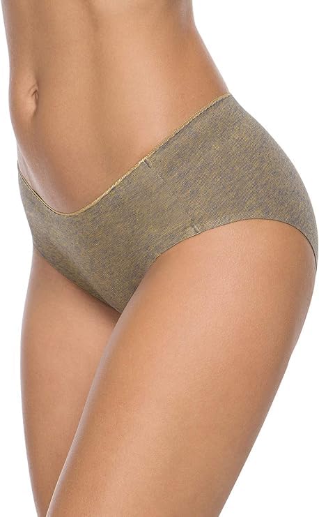 Image of LOURYN KOULYN Cotton Bikini Women's Breathable Panties Seamless Comfort Underwear (Pack of 6)