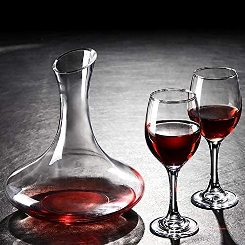 Miniatura 5 de Juego de decantador de vino con 2 vasos de 11.8 fl oz, 59.2 fl oz de vidrio de cristal hecho a mano, juego de copas de vino tinto para vino