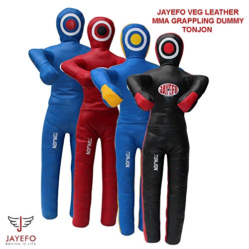 Jayefo TONJON PRO Leather MMA BJJ Grappling Dummy - Submission Dummy -Throwing Dummy
