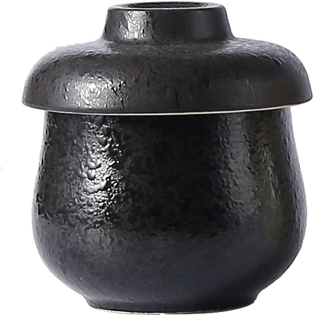 GERRIT Azucarero, azucarero con Tapa hermética, azucarero de 250 ml/8,8 oz, Recipiente de azúcar for Especias, for encimera de Barra de café, Azul, 250 ml (Color: Azul) (Color : Black 2)