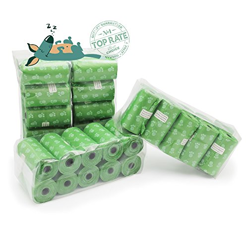 Image of Wholesale Biodegradable Dog Poop Bags 4800-Count (240 Rolls) with 2 Dispensers : Environment Friendly w / d2w for Fast Degradation, Dog Waste Bags, Lavender Scented, Pet Waste Poopbags