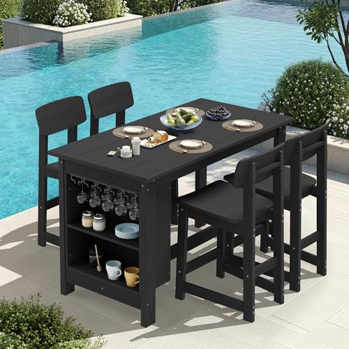 SERWALL 5-Piece HDPE Bar Set