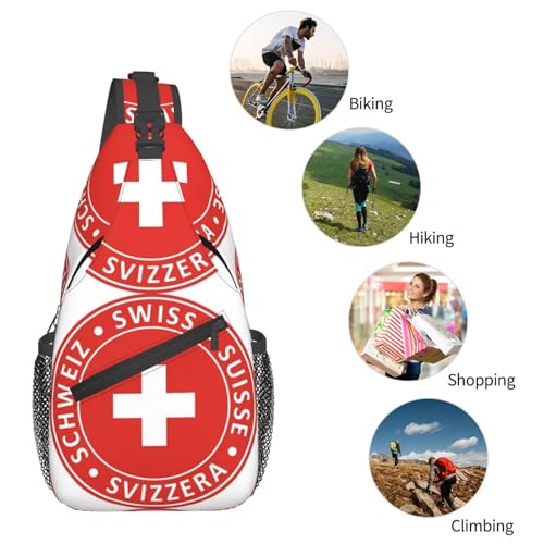 Bolso cruzado tipo mochila para hombro y pecho miniatura 5