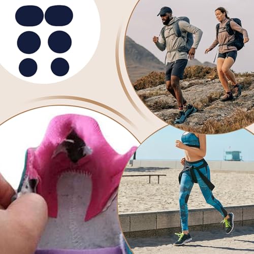 Parches para Zapatos Agujeros | Adhesivo Antirotura en Puntera,6 Parches Flexibles Para Calzado De Baile Botas Senderismo Zapatillas Deportivas Ropa De Bebé Chaquetas - imagen 4