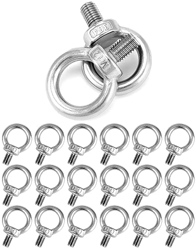 Perno ojo de levantamiento M12x20 y anillos de elevación de 300KG 7