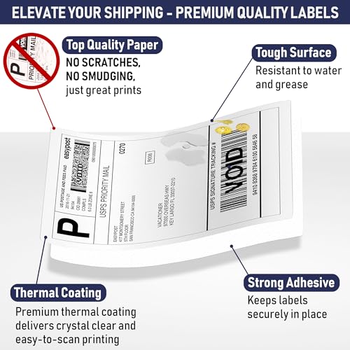 Dasher Products FBA_1744907FOURPACK Thermal Shipping Labels Compatible With Dymo Labelwriter 4Xl 1744907 4X6 Internet Postage Labels thumb #4