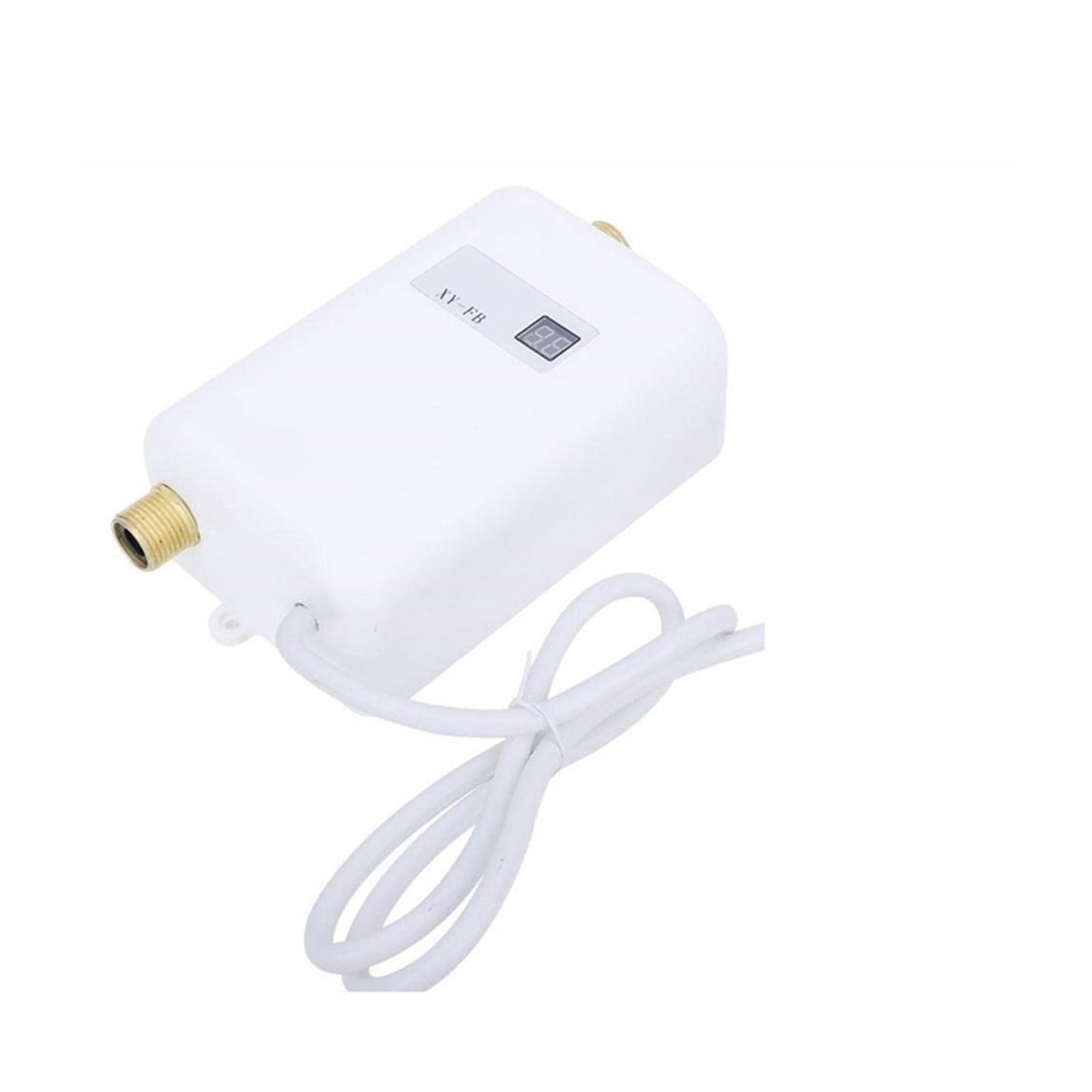 Douche froide en camping ? Mini chauffe-eau électrique 3800W instantané rose