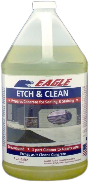 Eagle Sealer EPE1 Clear Etch and Clean, 1 gal Jug,(Not Sold in HI, PR, AK, GU, VI)