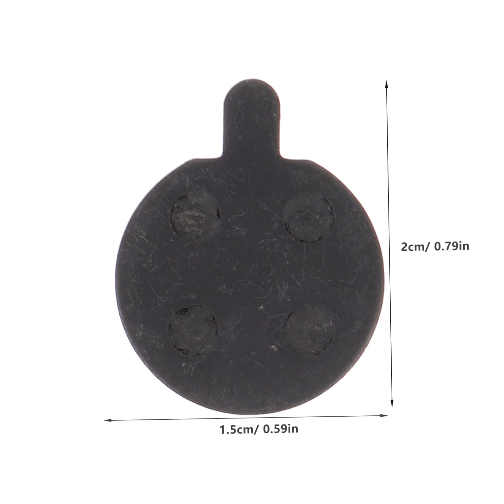 YARNOW Plaquettes De Frein À Disque De Vélo Quatre Tapis De Vélo Jante Electric Bike Vélo Electrique Disque De Frein VTT Frein De Vélo Portable Semi-métal Black