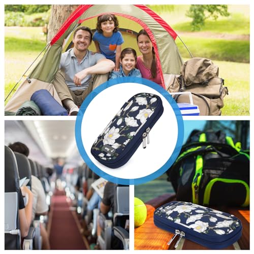 Image of YOUSHARES Insulin Cooler Travel Case, Diabetic Travel Case TSA Approved with 2 Ice Packs for GLP-1, for Ozempic, for Insulin Pens and Insulin Vials for Daily & Travel
