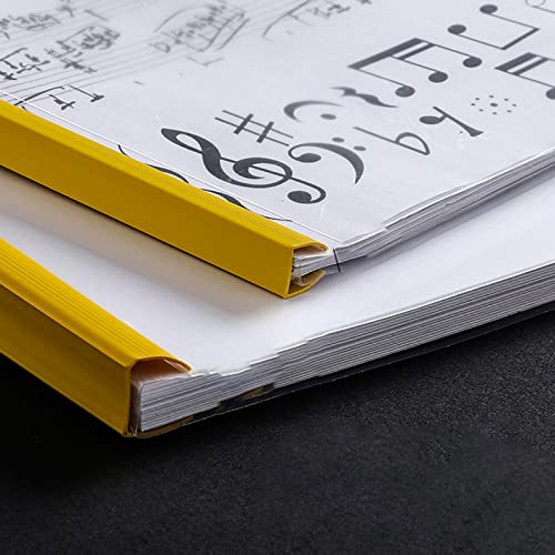 30 Pieces Binding Bars Slide Grip Binding Bars A4 Size Report Cover For Office School 40 Sheets Capacity White #TOP2