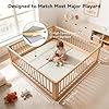 Baby Play Mat 50x50 inch, Extra Thick 1.3‘’ Waterproof Floor Mat for Crawling, Non-Toxic Large Activity Mat with Machine Washable Cover for Toddlers Infants Boys Girls #1